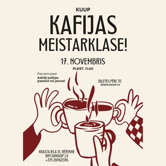 KAFIJAS MEISTARKLASE 17.11.