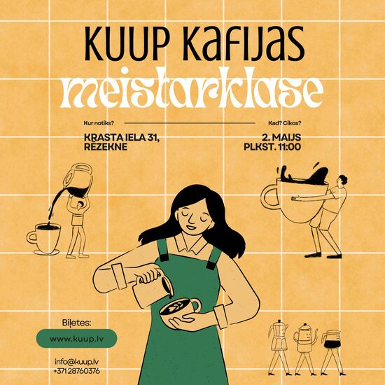 KAFIJAS MEISTARKLASE 02.05.26