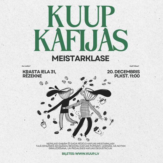 KAFIJAS MEISTARKLASE 20.12.