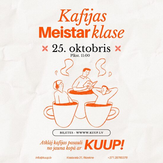 KAFIJAS MEISTARKLASE 25.10.