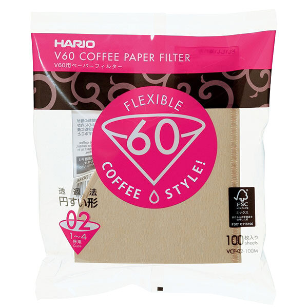 Hario V60-02 papīra filtri
